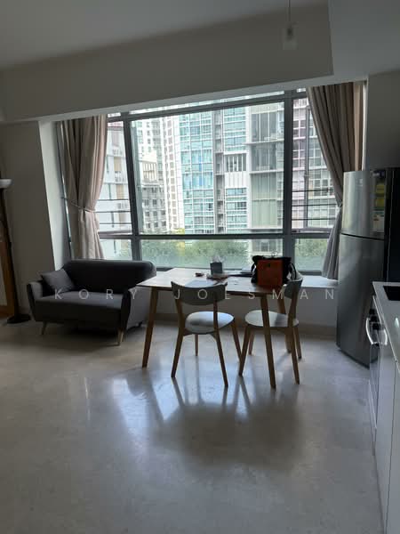 Park Infinia at Wee Nam, 2 Lincoln Road, 1 Bedroom, 560 sqft, Condominium For Rent, by Kory Joesman, 500082345 - Living Room - PropertyGuru.com.sg