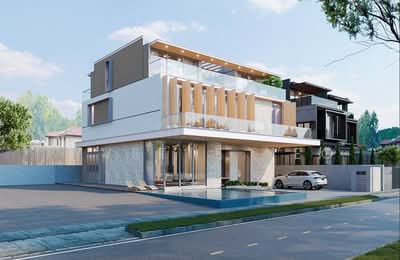 For Sale - ❤️GIANT⚡️Brand New Detached Bungalow w Double Prosperity Unit Number w Basement, Pool, Attic & Lift