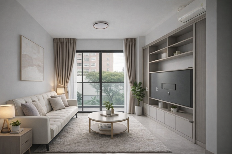 Haus On Handy Condominium For Sale at S$ 1,268,888 | PropertyGuru Singapore - Living Room