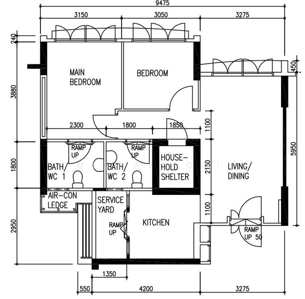 452 Yishun Ring Road HDB Flat For Sale at S$ 468,888 | PropertyGuru Singapore