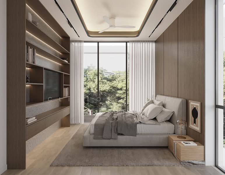 ✨ Corner Terrace 12 Brighton Crescent Corner Terrace For Sale at S$ 8,300,000 | PropertyGuru Singapore - Bedroom