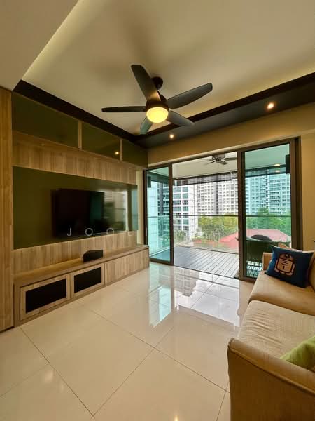 A Treasure Trove, 64 Punggol Walk, 3 Bedrooms, 1,044 sqft, Condominium For Rent, by Jooli Yeap, 500082566 - Living Room - PropertyGuru.com.sg