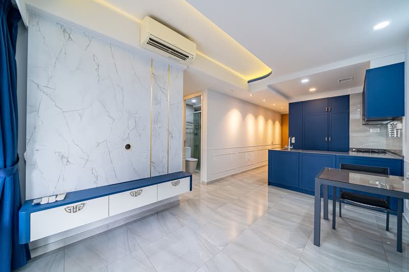 High Park Residences, 21 Fernvale Road, 2 Bedrooms, 667 sqft, Condominium For Rent, by Zoe Lim, 500082601 - Living Room - PropertyGuru.com.sg