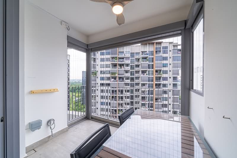 High Park Residences, 21 Fernvale Road, 2 Bedrooms, 667 sqft, Condominium For Rent, by Zoe Lim, 500082601 - Balcony - PropertyGuru.com.sg