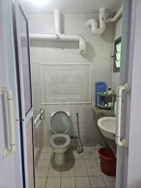 Master-room Attached Toilet Front View