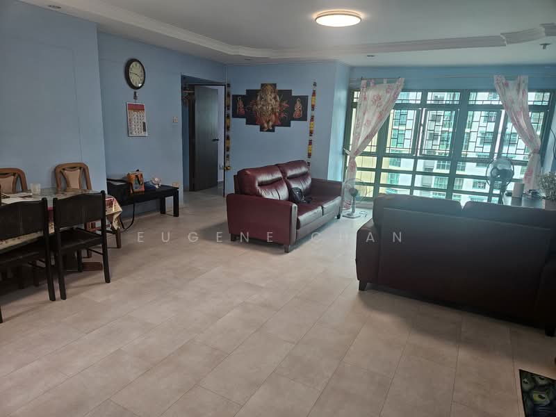 Living Hall With Balcony