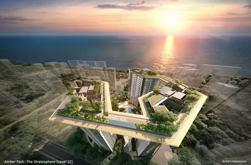 Amber Park, 18A Amber Gardens, 1 Bedroom, 484 sqft, Condominium For Rent, by Emily Chong, 500082659 - Exterior - PropertyGuru.com.sg