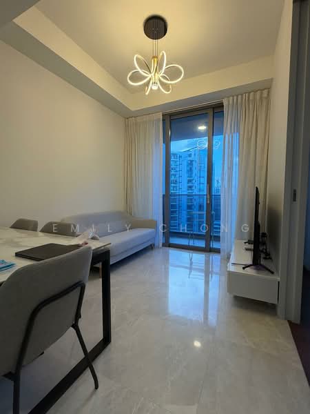 Amber Park, 18A Amber Gardens, 1 Bedroom, 484 sqft, Condominium For Rent, by Emily Chong, 500082659 - Living Room - PropertyGuru.com.sg