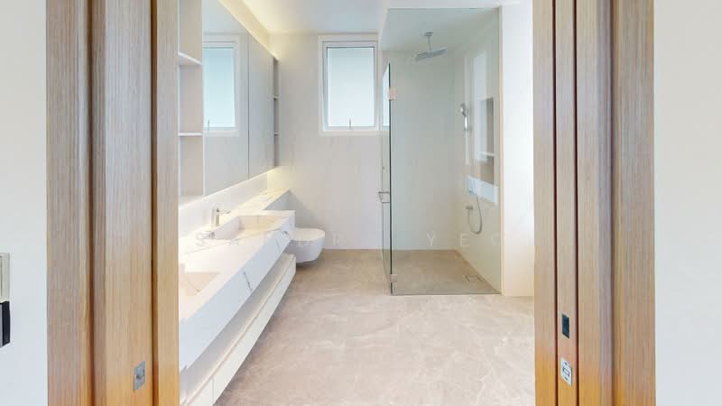 TOP OBTAINED | Jalan Baiduri - 1km to Tao Nan School Corner Terrace For Sale at S$ 9,200,000 | PropertyGuru Singapore - Bathroom