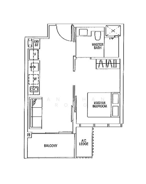 Sims Urban Oasis, 2 Sims Drive, 1 Bedroom, 463 sqft, Condominium For Rent, by Chan Chang Rong, 500082688 - PropertyGuru.com.sg
