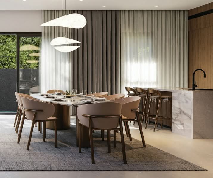 ❤️ 1st Class Brand New Semi-Detached in East Coast - Move in 2026! Semi-Detached House For Sale at S$ 8,680,000 | PropertyGuru Singapore - Dining Room