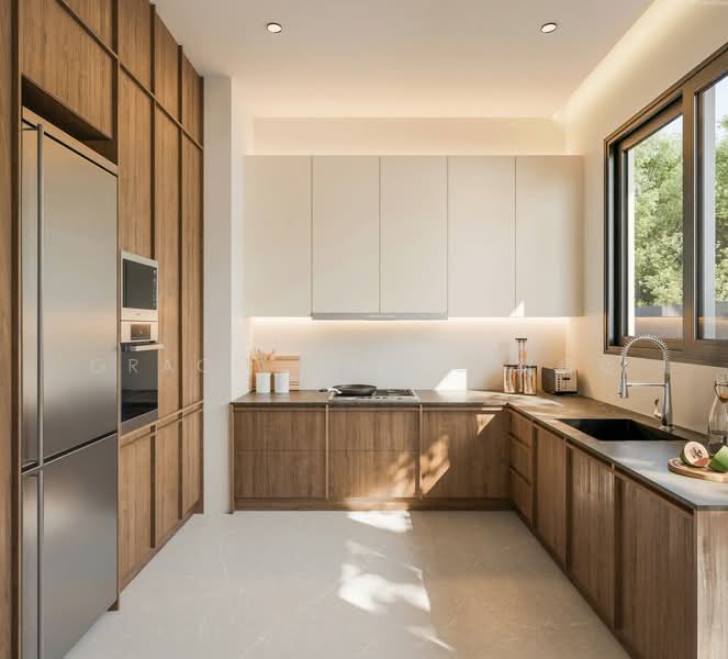 ❤️ 1st Class Brand New Semi-Detached in East Coast - Move in 2026! Semi-Detached House For Sale at S$ 8,680,000 | PropertyGuru Singapore - Kitchen