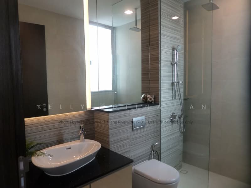 Kallang Riverside, 51 Kampong Bugis, 2 Bedrooms, 1,001 sqft, Condominium For Rent, by Kelly Sutina Tan, 500082745 - Bathroom - PropertyGuru.com.sg