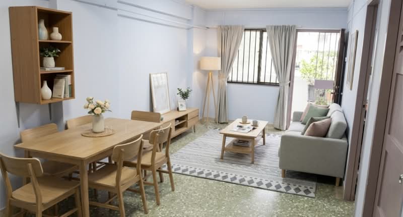 45 Sims Drive HDB Flat For Sale at S$ 390,000 | PropertyGuru Singapore - Photos are virtually staged 