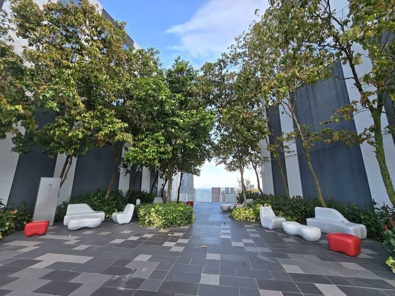1E Cantonment Road HDB Flat For Sale at S$ 1,400,000 | PropertyGuru Singapore - Roof top lounge 