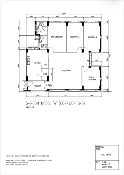 For Sale 836 Jurong West Street 81