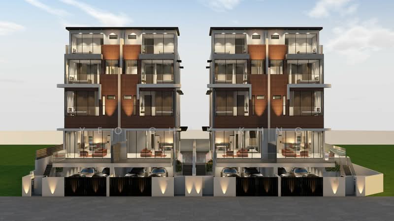 ⭐️⭐️LANDED7772 @ 2 Pairs of Brand New Semi-D at Prime Meyer Vicinity Semi-Detached House For Sale at S$ 9,680,000 | PropertyGuru Singapore - Exterior