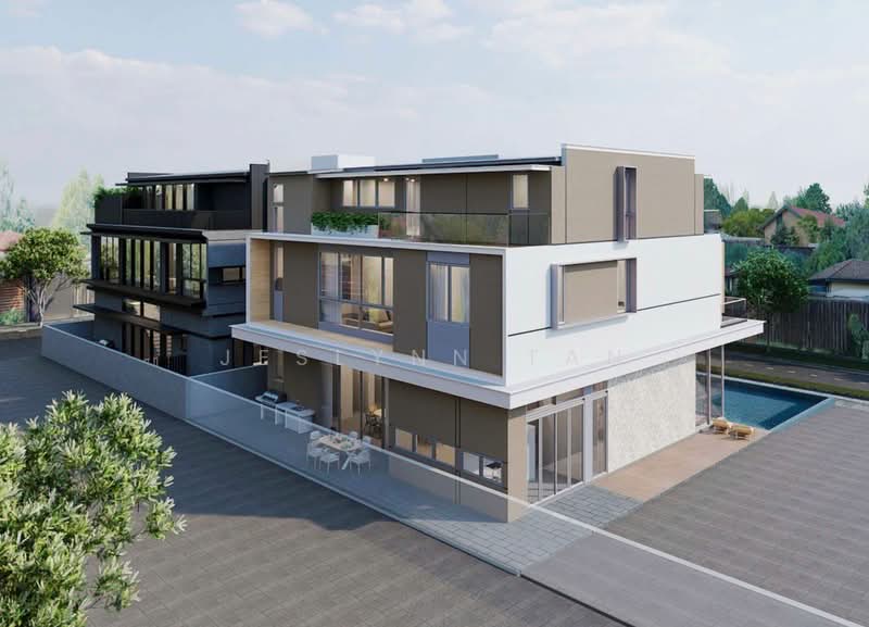 Serangoon/Lorong Chuan Brand New Detached Detached House For Sale at S$ 16,800,000 | PropertyGuru Singapore - Exterior