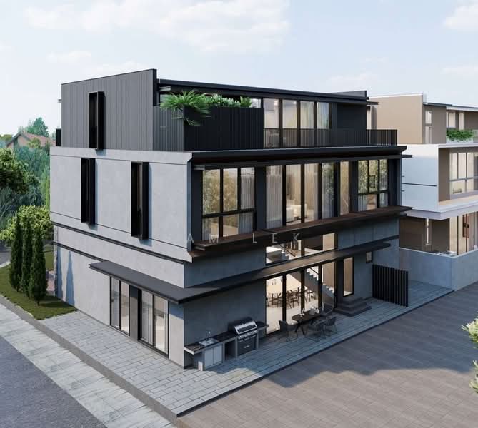 Modern Detached | Rare Freehold | Braddell Heights Bungalow Enclave, Cotswold Close, Chiltern Drive, Dunsfold Drive, Lynnwood Grove, Matlock Rise, Clifton Vale, Sommerville Road, Braddell Heights, Macpherson / Potong Pasir, 7 Bedrooms, 8,362 sqft, Detached House For Sale, by Sam Lek, 500082893 - Exterior - PropertyGuru.com.sg