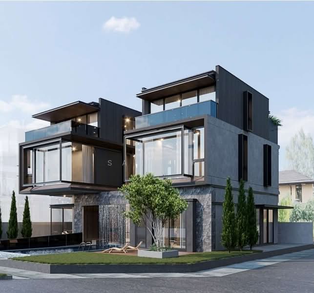 Ultra Modern Freehold Detached at Cotswold Close Detached House For Sale at S$ 16,500,000 | PropertyGuru Singapore - Exterior