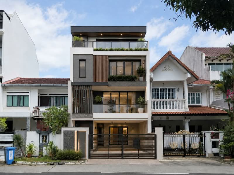 ORIGINAL INTER TERRACE @ REALTY PARK MINS TO HOUGANG MALL, Realty Park, 4 Bedrooms, 2,000 sqft, Terraced House For Sale, by Keith Lim, 500082897 - Exterior - PropertyGuru.com.sg