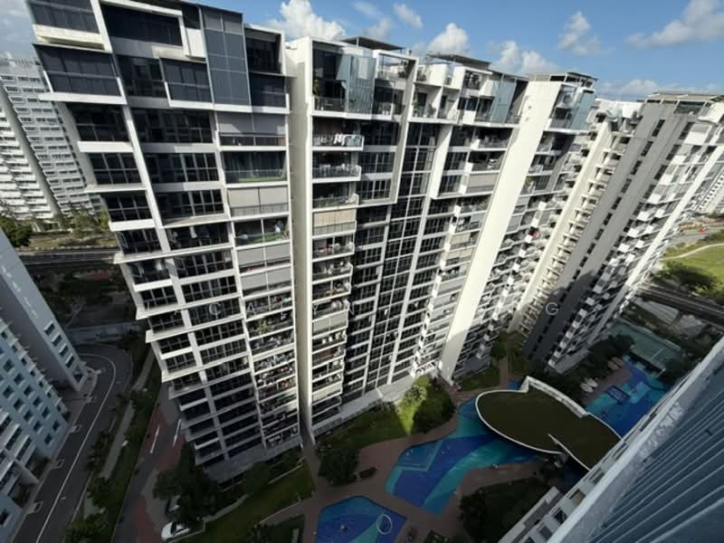 Riverparc Residence Executive Condominium For Sale at S$ 2,300,000 | PropertyGuru Singapore - Pool View