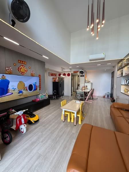 Riverparc Residence Executive Condominium For Sale at S$ 2,300,000 | PropertyGuru Singapore - Living Room