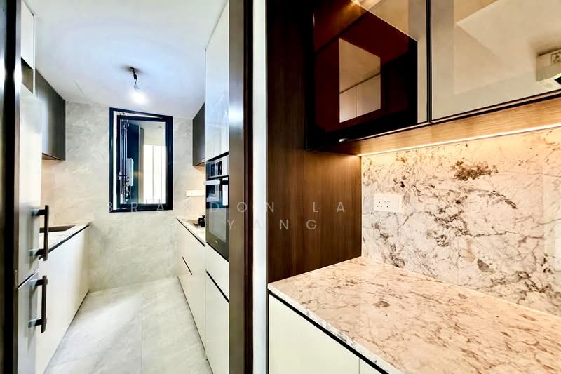 Tembusu Grand, 98 Jalan Tembusu, 3 Bedrooms, 990 sqft, Condominium For Rent, by Brandon Lau Zi Yang, 500083023 - Kitchen - PropertyGuru.com.sg