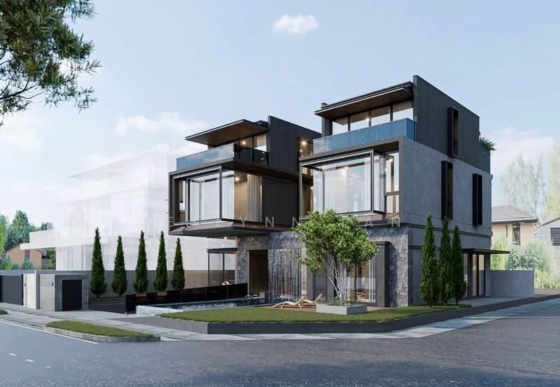 Lorong Chuan Brand New Detached House Detached House For Sale at S$ 16,500,000 | PropertyGuru Singapore - Exterior