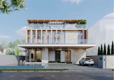 For Sale - Brand-New Luxury Detached Bungalow (D13) | Wide Frontage | Basement, Lift, Pool | 4-Car Parking