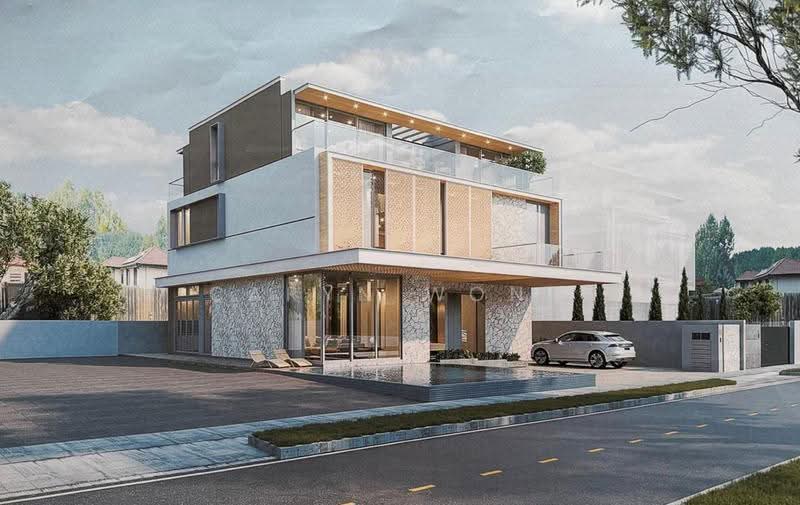 ❤️GIANT⚡️Brand New Detached Bungalow in Cotswold Close w Basement, Pool w Jacuzzi, Attic & Lift, Cotswold Close, Macpherson / Potong Pasir, 6 Bedrooms, 9,827 sqft, Bungalow House For Sale, by Caryn Wong, 500083229 - Exterior - PropertyGuru.com.sg
