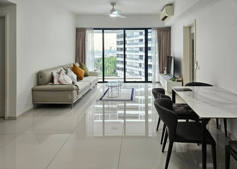 The Interlace, 200 Depot Road, 2 Bedrooms, 1,076 sqft, Condominium For Rent, by Sara Kwon, 500083264 - Living Room - PropertyGuru.com.sg