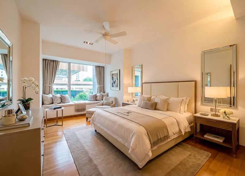 St. Regis Residences Singapore, 33 Tanglin Road, 4 Bedrooms, 1,959 sqft, Apartment For Rent, by David Wang, 500083373 - Bedroom - PropertyGuru.com.sg