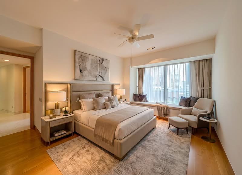 St. Regis Residences Singapore, 33 Tanglin Road, 4 Bedrooms, 1,959 sqft, Apartment For Rent, by David Wang, 500083373 - Bedroom - PropertyGuru.com.sg