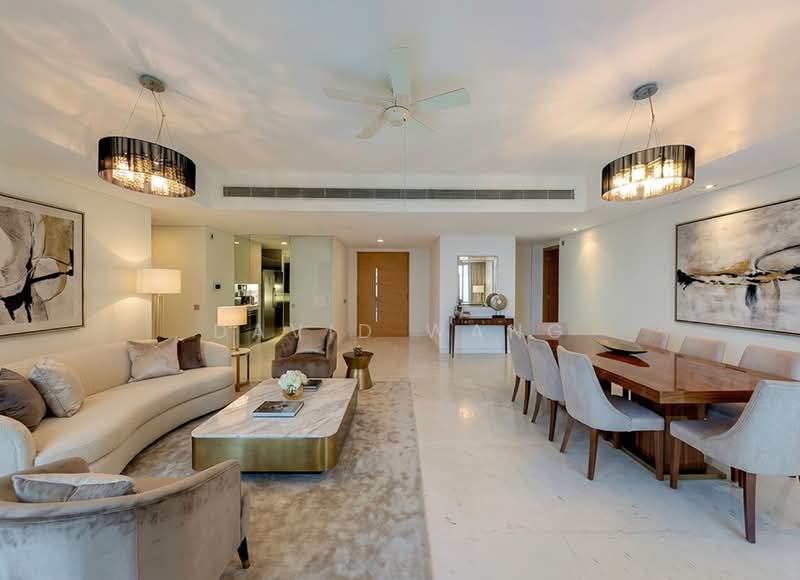St. Regis Residences Singapore, 33 Tanglin Road, 4 Bedrooms, 1,959 sqft, Apartment For Rent, by David Wang, 500083373 - Living Room - PropertyGuru.com.sg