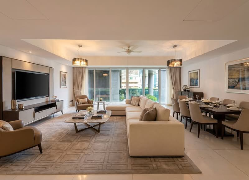 St. Regis Residences Singapore, 33 Tanglin Road, 4 Bedrooms, 1,959 sqft, Apartment For Rent, by David Wang, 500083373 - Living Room - PropertyGuru.com.sg