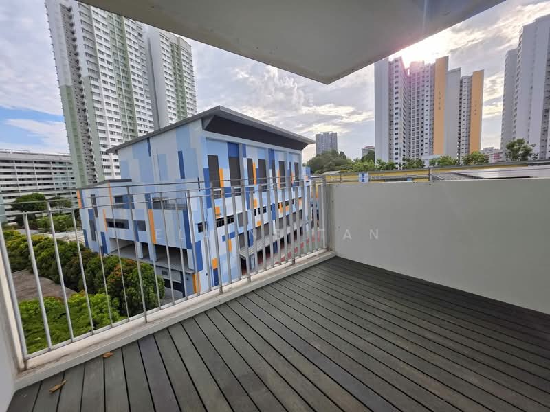 AMK Street 52. DBSS Premium Corner unit. Unblock view. Near Jing San Primary School., , 3 Bedrooms, 1,206 sqft, HDB Flat For Sale, by Elaine Tan, 500083471 - Balcony - PropertyGuru.com.sg