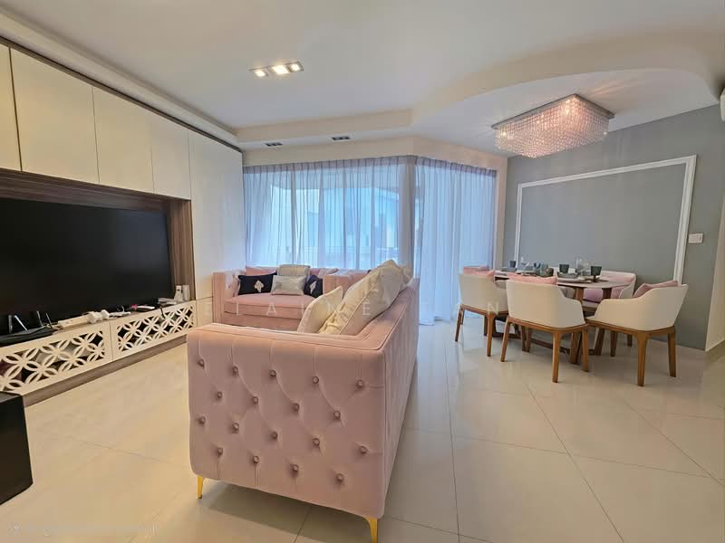 AMK Street 52. DBSS Premium Corner unit. Unblock view. Near Jing San Primary School., , 3 Bedrooms, 1,206 sqft, HDB Flat For Sale, by Elaine Tan, 500083471 - Living Room - PropertyGuru.com.sg
