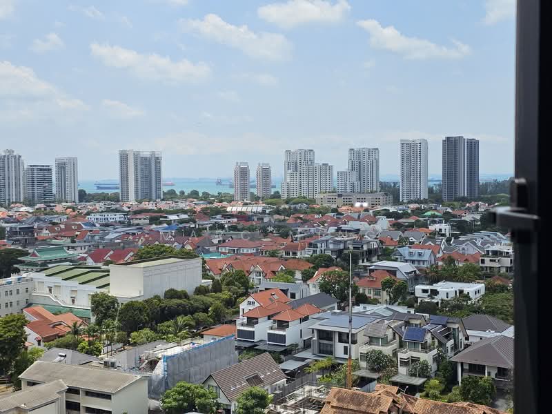 Waterbank at Dakota, 25 Dakota Crescent, 3 Bedrooms, 1,141 sqft, Condominium For Rent, by Marc Ming, 500083474 - Far view from Master Room - PropertyGuru.com.sg