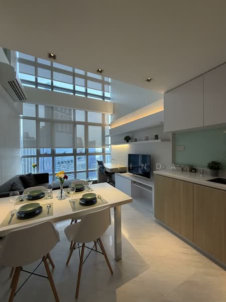 The Clift, 21 McCallum Street, 1 Bedroom, 753 sqft, Apartment For Rent, by Wong Linda, 500083506 - Living Room - PropertyGuru.com.sg