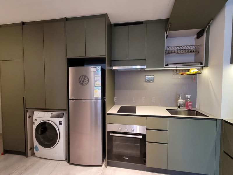 The Verandah Residences, 227 Pasir Panjang Road, 1 Bedroom, 527 sqft, Condominium For Rent, by Clare Lee, 500083539 - Kitchen - PropertyGuru.com.sg