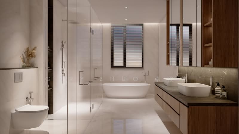 LAST 2 Brand New Terrace House at District 26. TOP JAN 2028., Meng Suan Road, 5 Bedrooms, 5,700 sqft, Terraced House For Sale, by Gary Zhuo 卓俊伟, 500083550 - Bathroom - PropertyGuru.com.sg