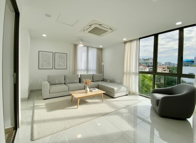 Brand New Semi Detached in District 14 Semi-Detached House For Sale at S$ 12,800,000 | PropertyGuru Singapore - Living Room