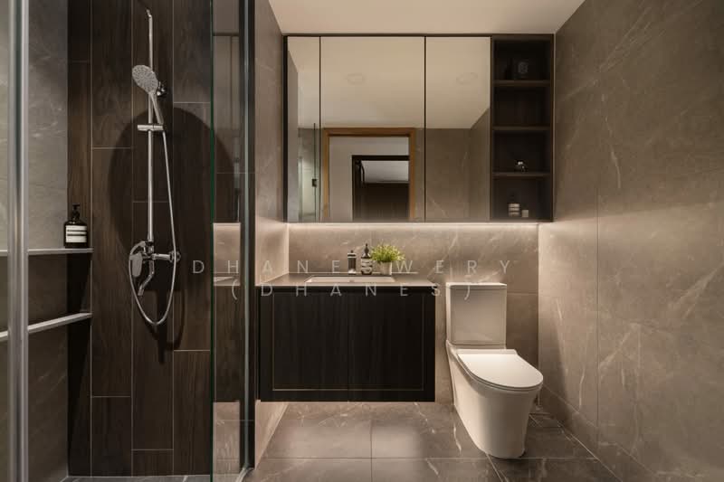 Concourse Skyline, 296 Beach Road, 2 Bedrooms, 1,087 sqft, Condominium For Rent, by Dhaneswery (Dhanes), 500083613 - Bathroom - PropertyGuru.com.sg