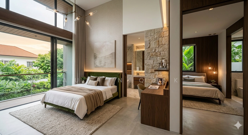 ⭐️ C.H.E.A.P Brand New Designer Landed Homes ⭐️ Terraced House For Sale at S$ 5,588,000 | PropertyGuru Singapore - Bedroom