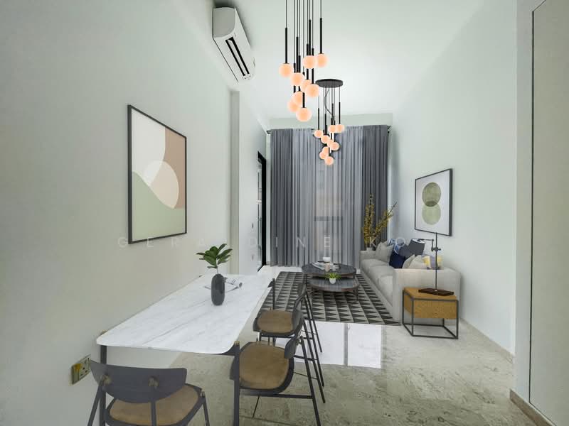 Lattice One, 1 Seraya Crescent, 3 Bedrooms, 872 sqft, Condominium For Rent, by Geraldine Koh, 500083738 - Living Room - PropertyGuru.com.sg