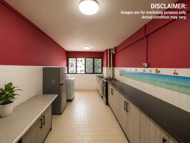 106 Yishun Ring Road, 106 Yishun Ring Road, 2 Bedrooms, 731 sqft, HDB Flat For Sale, by Samuel Sim, 500083739 - Kitchen - PropertyGuru.com.sg