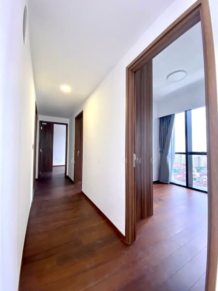 Lentor Modern, Lentor Central, 3 Bedrooms, 1,109 sqft, Condominium For Rent, by Dave Ong, 500083781 - Corridor - PropertyGuru.com.sg