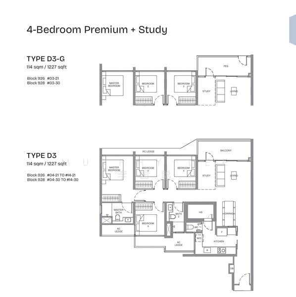 Pinery Residences, Tampines Street 94, 4 Bedrooms, 1,227 sqft, Condominium For Sale, by Murphy Lee, 500083804 - PropertyGuru.com.sg