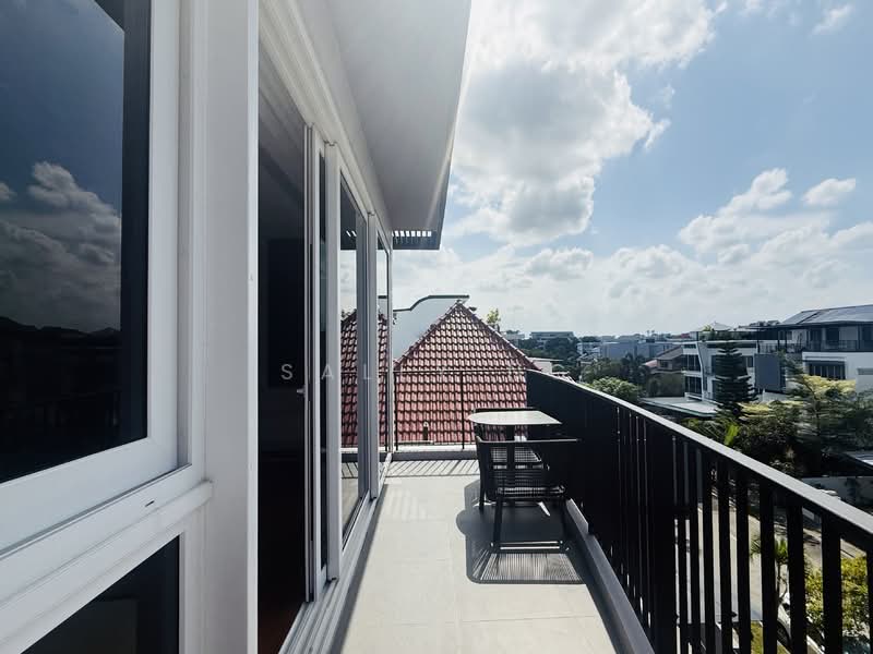 Brand New Ready Corner Terrace 6+1 Bed 1km Tao Nan and Marine Terrace MRT Corner Terrace For Sale at S$ 9,200,000 | PropertyGuru Singapore - Balcony